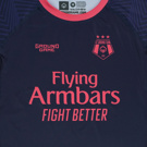 GroundGame FC armbar RASHGUARD - Navy